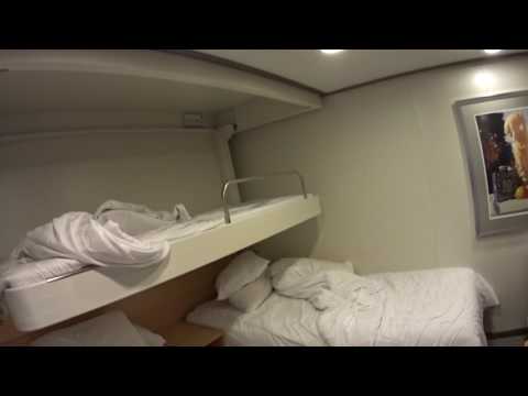 فيديو: هولندا أمريكا Eurodam Cruise Ship Verandah Cabin