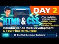 Day 2:The Invisible Control Room–HTML head, Metadata & Linking Files | 28-Day Web Developer Bootcamp