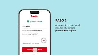 ¿Cómo canjear ScotiaPesos? Paso a Paso desde la App ScotiaGO