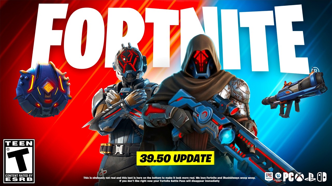 FORTNITE SEVEN UPDATE is HERE! (39.50 Update)