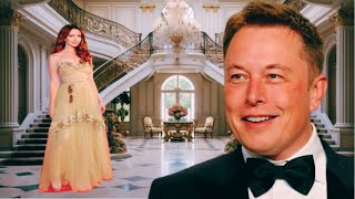 ELON MUSK's GIRLFRIEND, 2EX  WIVES, 3 MARRIAGES, 11 CHILDREN, CARS  & NETWORTH