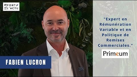 PRIMEUM : Expert en Rémunération Variable & en Politique de Remises Commerciales