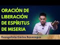 Oración de liberación de espíritus de miseria financiera