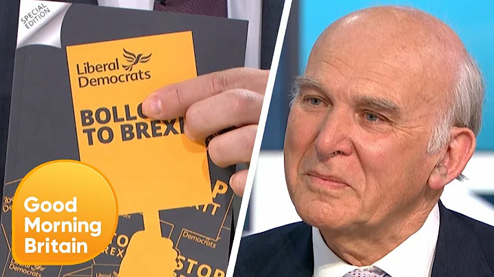 Sir Vince Cable Defends Slogan for Lib Dems' Europ...