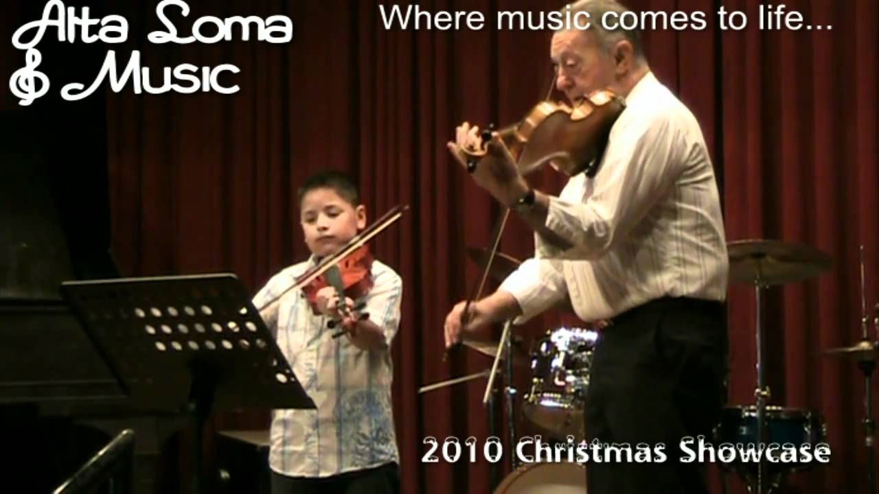 Violin Lessons Rancho Cucamonga CA - Alta Loma Music Lessons Holiday 2010