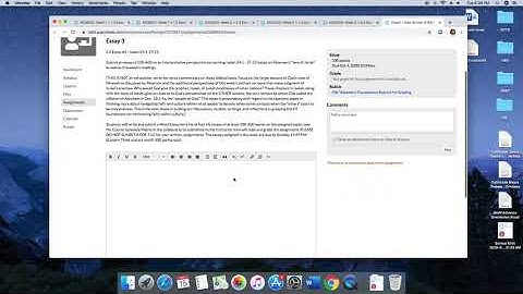 NSBT TIPS: Correctly Submitting an Essay Assignment