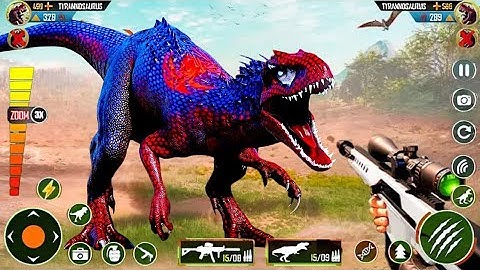 Best Dinosaur Game – Dinosaur Hunter Game – Android Gameplay