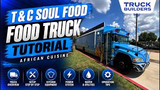 T&C Soul Food – African Cuisine | Custom Food Truck Build Brand New Custom Food Truck Build Full Tour Features