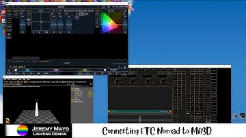 JMLD Learning - Connecting ETC Nomad to MA3D