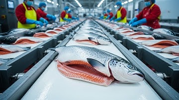 Inside the Salmon Processing Plant – How Millions of Fish Are Filleted and Packaged Daily (Full)