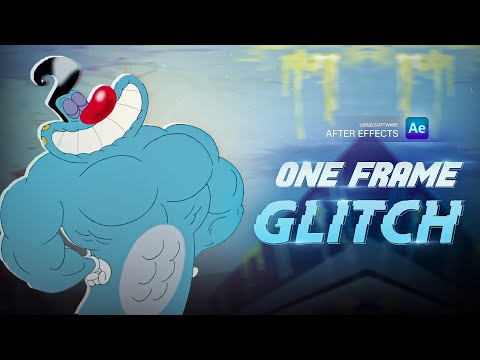 ONE FRAME GLITCH For Montage / AMV Edit - 1 Frame Glitch After Effects Tutorial