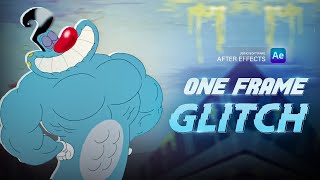 ONE FRAME GLITCH For Montage / AMV Edit - 1 Frame Glitch After Effects Tutorial