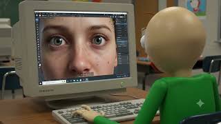 Baldi's PC  Crashed Out!