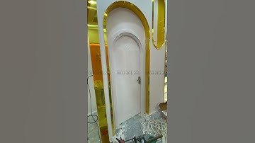 Cửa vòm nhựa gỗ cao cấp Composite