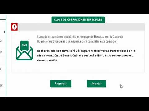 BANESCO TRANSFERENCIAS A TERCEROS