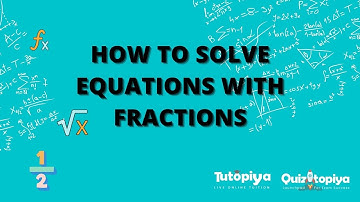 How To Solve Equations With Fractions  | IGCSE & GCSE | IB | Edexcel Maths