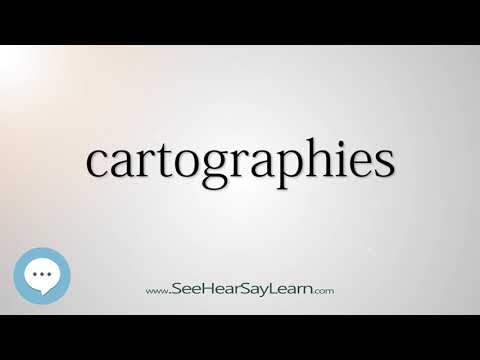 Video: Come pronunciare cartographies?