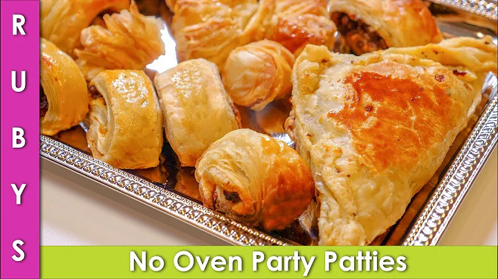 Patties No Oven Puff Pastry Mini Bite Size for Par...