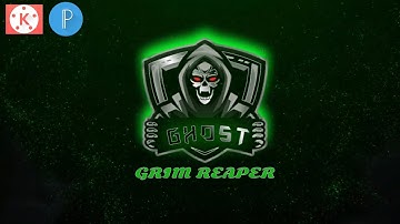 Grim Reaper Intro Reveal and Logo Animation 🔥|| Kinemaster Tutorial || TECH TIPS