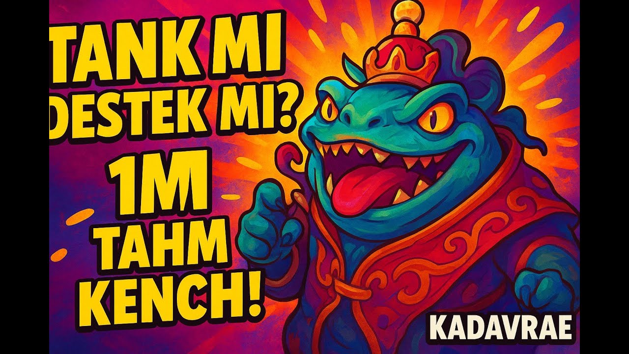 💥 “DESTEKTE CANAVAR OLMAK! 1 MİLYON PUANLIK TAHM KENCH 💪” Tahm Kench Destek Nasıl Oynanır? | 