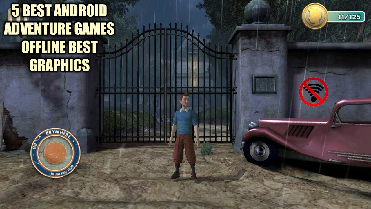 5 Game Android Petualangan Offline Terbaik Grafik HD - YouTube