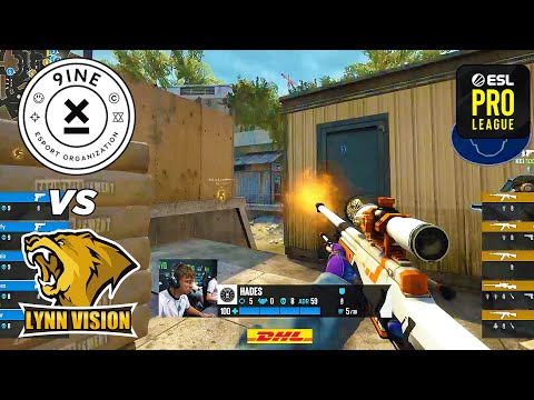 CRAZY GAME! - 9INE vs Lynn Vision - HIGHLIGHTS - ESL Pro League S18 l CSGO