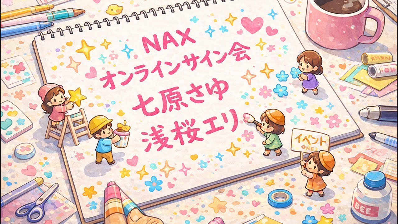 七原さゆ&浅桜エリのオンラインサイン会