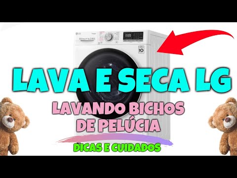 Vídeo: Os ursinhos de pelúcia podem ir na secadora?