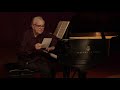 Bach, Debussey, &amp; Brahms; Poems by Tomlinson &amp; Stevens - Richard Goode