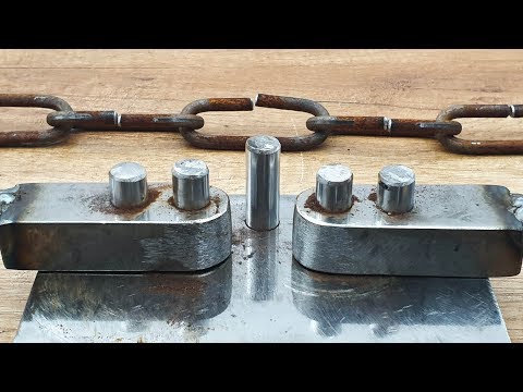 My Clever Trick for Bending Steel Chains Any Way You Want 