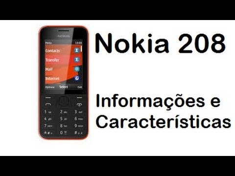 Nokia 208 - Review das Características