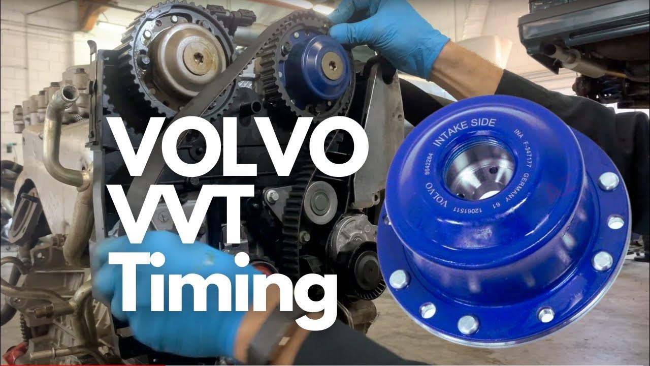Volvo S60 XC90 timing belt with VVT YouTube