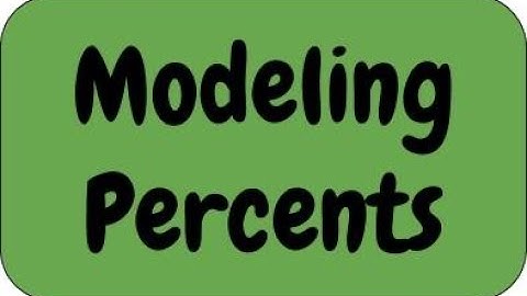 Modeling Percents