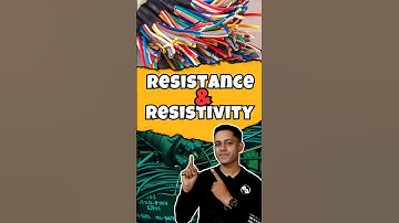 Difference between Resistance and Resistivity #science #physics #shorts #learning