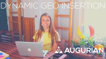 Google Ads: Dynamic Geo Insertion