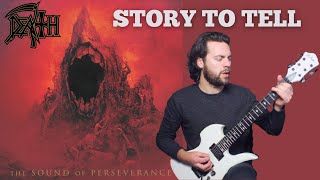 Story to Tell - Death guitar cover | B.C. Rich Mockingbird