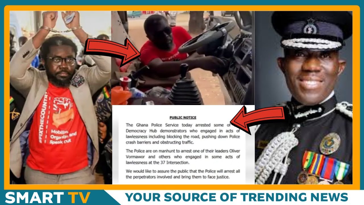 Asem ada Oliver Mawuse Barker was arrested by the police for stealing ...