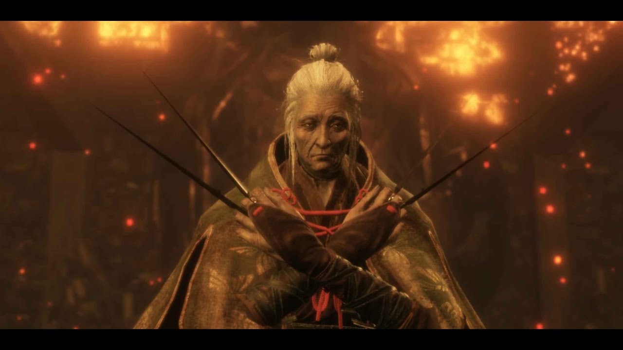 Sekiro - Lady Butterfly Boss Fight (No Commentary)