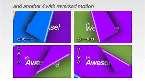 After Effects project-Page Flip Logo Reveal