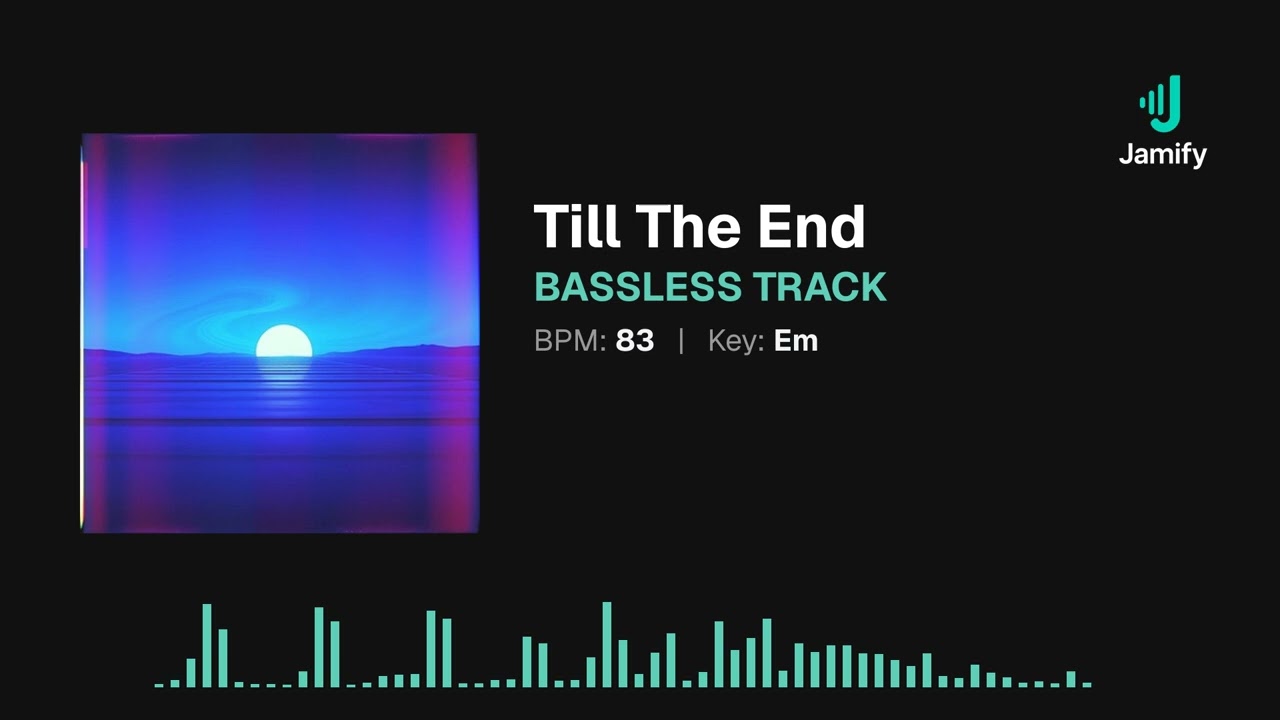 Till The End - Modern Psychedelic Blues Rock Bassless Track in Em