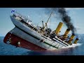Britannic 2000 Hundimiento Escena Titanic Honor And Glory