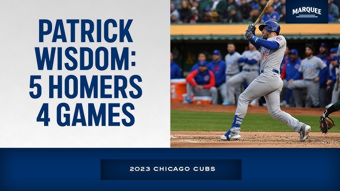 Cubs legend Patrick Wisdom hits his 2nd home run of the night to put the  Cubs up 7-0 : r/baseball