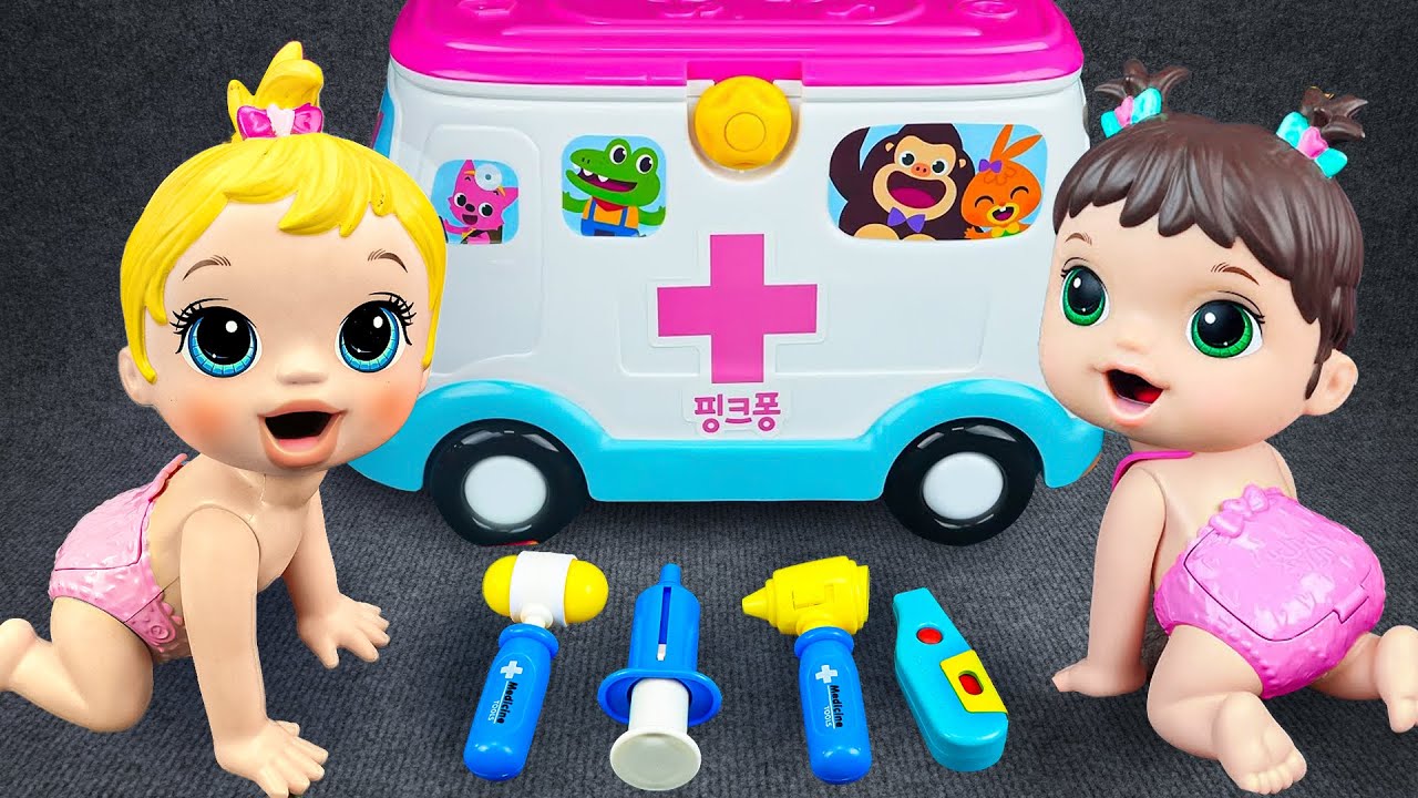 18 Minutes Satisfying Unboxing COCOMELON Ambulance toys, Doctor Toys ASMR | Tana Toys ASMR