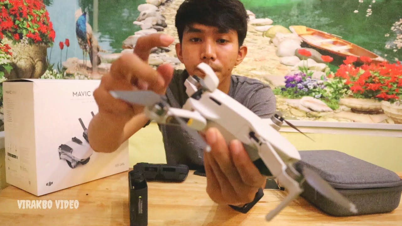 របៀបតំឡើង Drone DJI MINI#HOW TO SET UP DJI MINI - YouTube