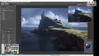 Andreas Rocha Exclusive Master Class Sample : Painting Fantasy Landscape