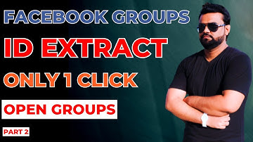 Facebook Group id Extractor | 2023 Auto Approved Facebook Groups List | Mujtuba Tech 2.0