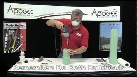 Building the Level-2 Fiberglass Rocket Kit - 9: Drill Bulkhead Holes