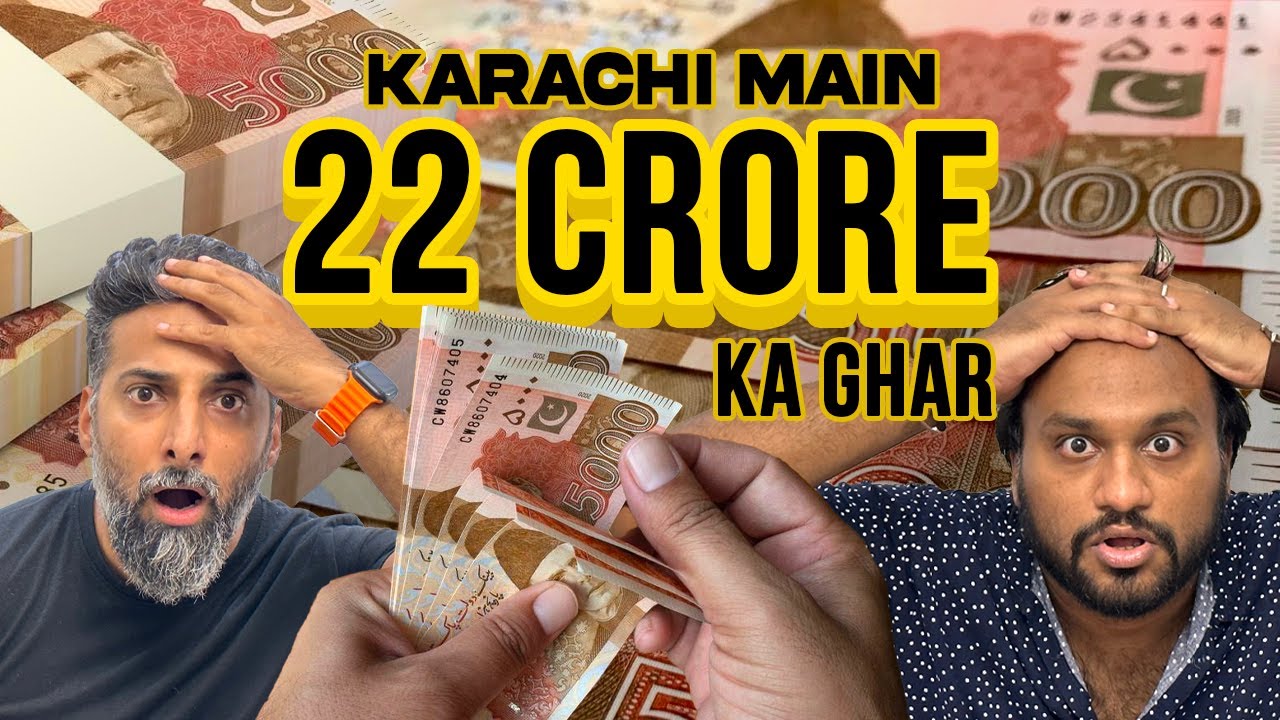 22 CRORE KA GHAR EXPENSIVE HOUSE IN KARACHI FAHAD EXPLORES YouTube