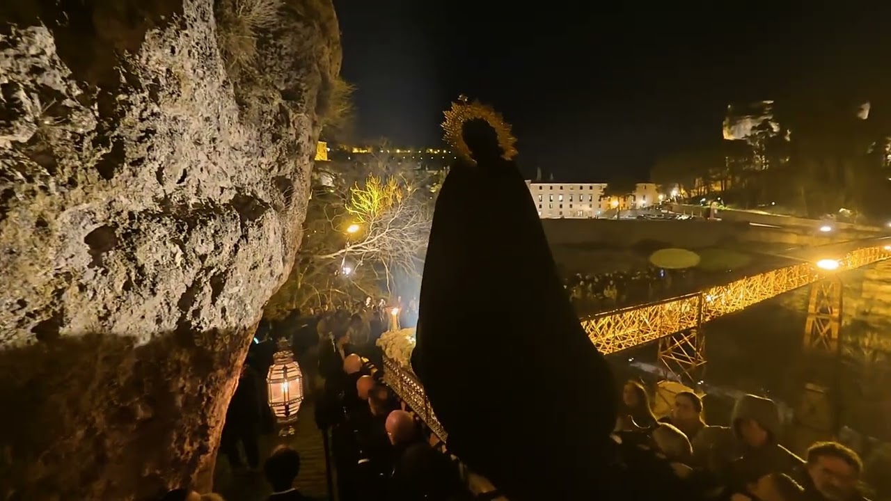ROSARIO de Nuestra Señora de los Dolores desde la Catedral a las Casas Colgadas. 7/3/2026  Cuenca