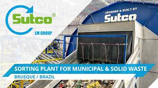 Time-lapse: Turnkey construction of sorting plant for MSW in Brazil | Sutco